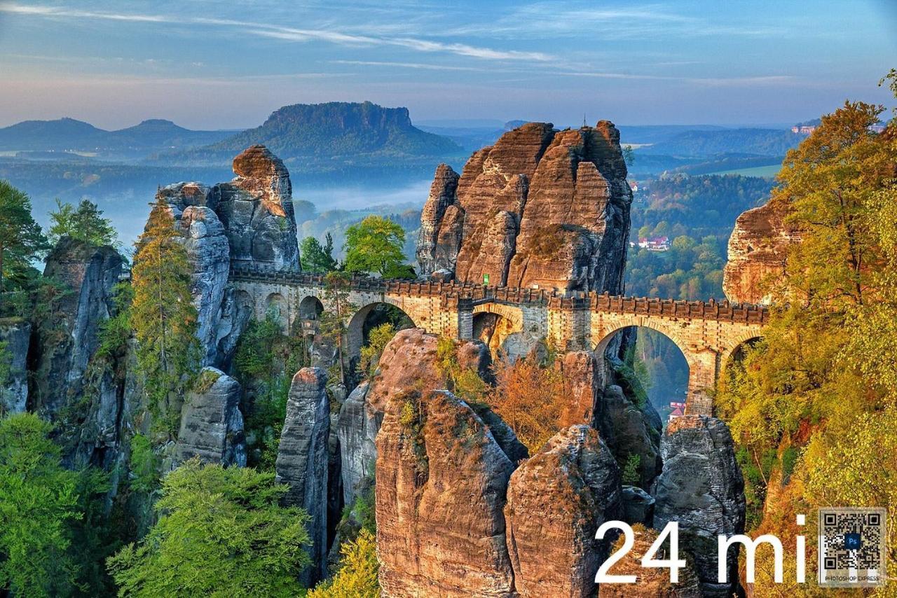 Dresden-Entspannung-Natur-Trifft-2-Staedte-Am-Fluss 外观 照片